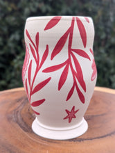 Load image into Gallery viewer, #04 - Monochrome Red Goose with Bleeding Hearts Cup