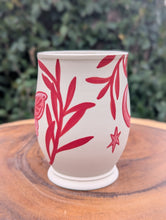 Load image into Gallery viewer, #05 - Monochrome Red Moth &amp; Sword Cup