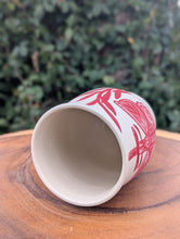 Load image into Gallery viewer, #05 - Monochrome Red Moth &amp; Sword Cup