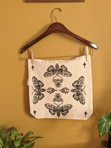 #32- Plain Quad Moths & Bees Tote Bag