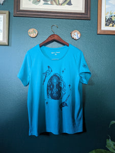 #18 - Turquoise T-Shirt - XL - Candles