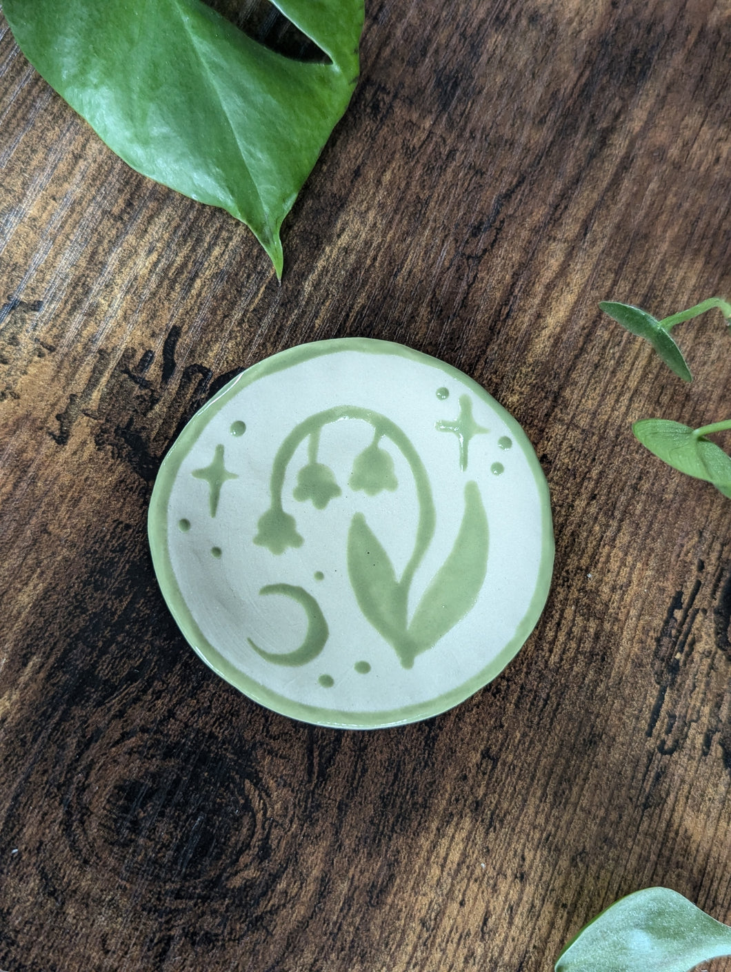 #18 - Lily of the Valley Mini Trinket Dish