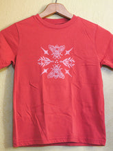 Load image into Gallery viewer, #36 - Bee Red Kids T-Shirt (Kids 6-7)