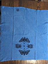 Load image into Gallery viewer, #35 - Blue Moths &amp; Beetles Tea Towel