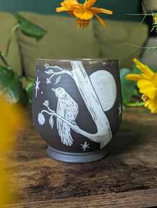 #07 - Bird & Peaches Mug