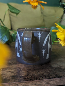 #13 - Cat & Snowdrops Mug