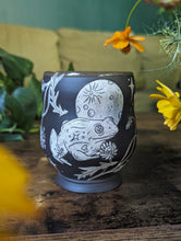 Load image into Gallery viewer, #24 - Frog &amp; Dandelions Cup