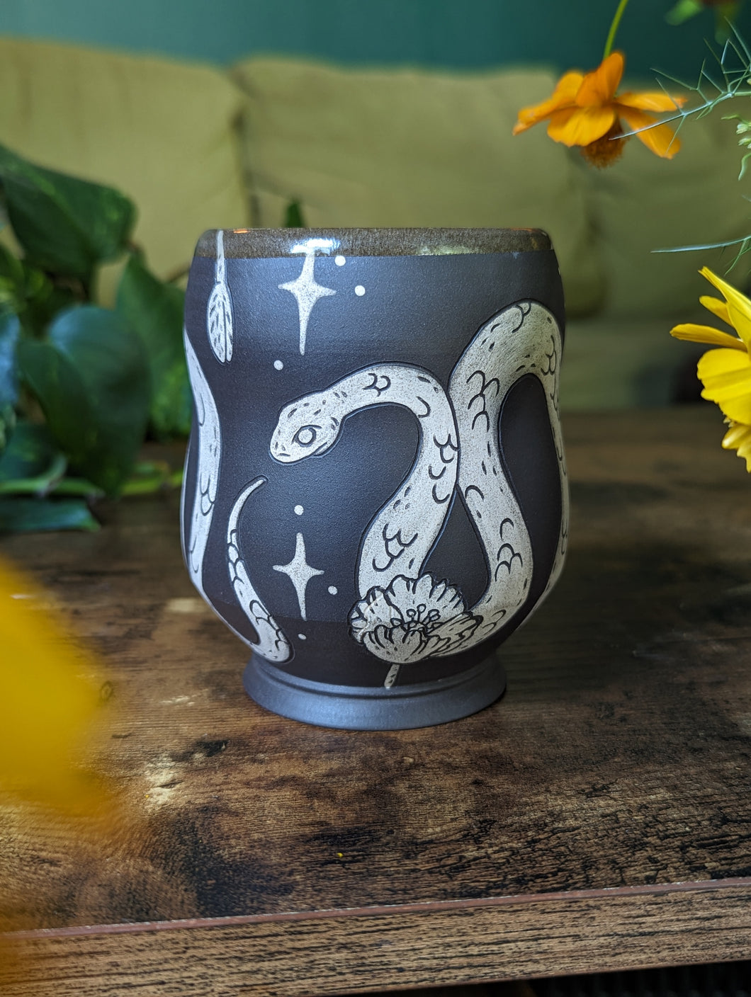 #25 - Snake & Poppies Cup