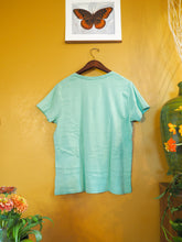 Load image into Gallery viewer, #46 - Quad Moths &amp; Moons Mint Green T (L)
