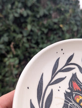 Load image into Gallery viewer, #10 - Halloween Cat Shallow Bowl/Plate