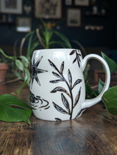 Load image into Gallery viewer, #S01 - Black &amp; White Loon Mug (Seconds Sale!)