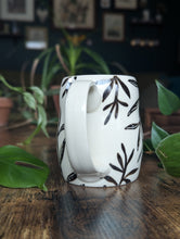 Load image into Gallery viewer, #S01 - Black &amp; White Loon Mug (Seconds Sale!)