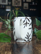 Load image into Gallery viewer, #S01 - Black &amp; White Loon Mug (Seconds Sale!)