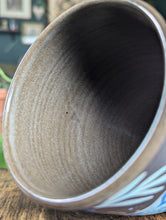 Load image into Gallery viewer, #S06 - Matte Dragonfly on Dark Clay Cup (Seconds Sale!)