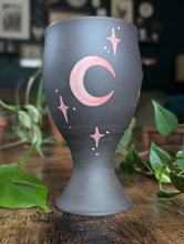 Load image into Gallery viewer, #S07 - Matte Frog &amp; Cattails Goblet (Seconds Sale!)