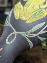 Load image into Gallery viewer, #S07 - Matte Frog &amp; Cattails Goblet (Seconds Sale!)