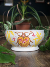 Load image into Gallery viewer, #S09 - Matte Bleeding Heart Beetle Bowl (Seconds Sale!)