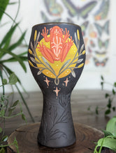 Load image into Gallery viewer, #24 - Pink Frog &amp; Sun Goblet